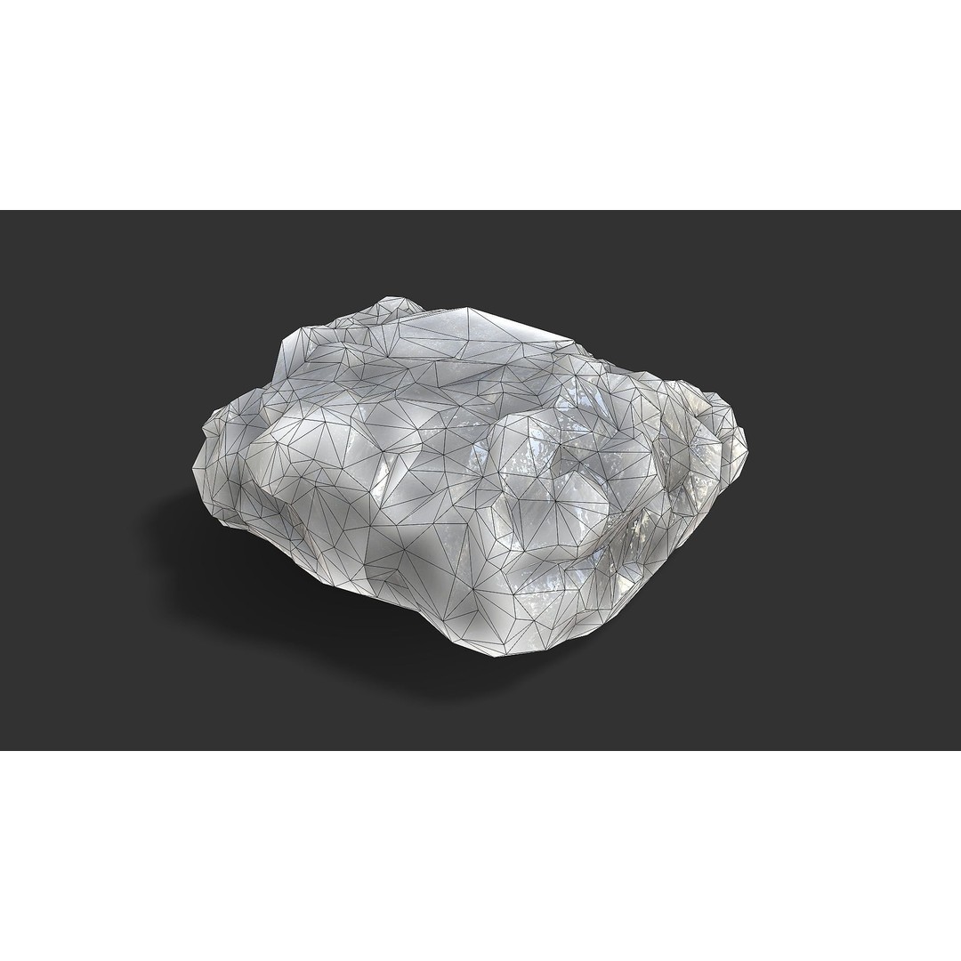 Stone Stairs 3D Model – Low Poly PBR Game Asset, FBX, OBJ - View 20