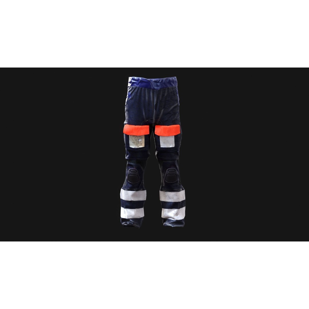 BEEP Doctors Cumbria 3D Model – Low Poly Emergency Responder Asset, FBX - View 21