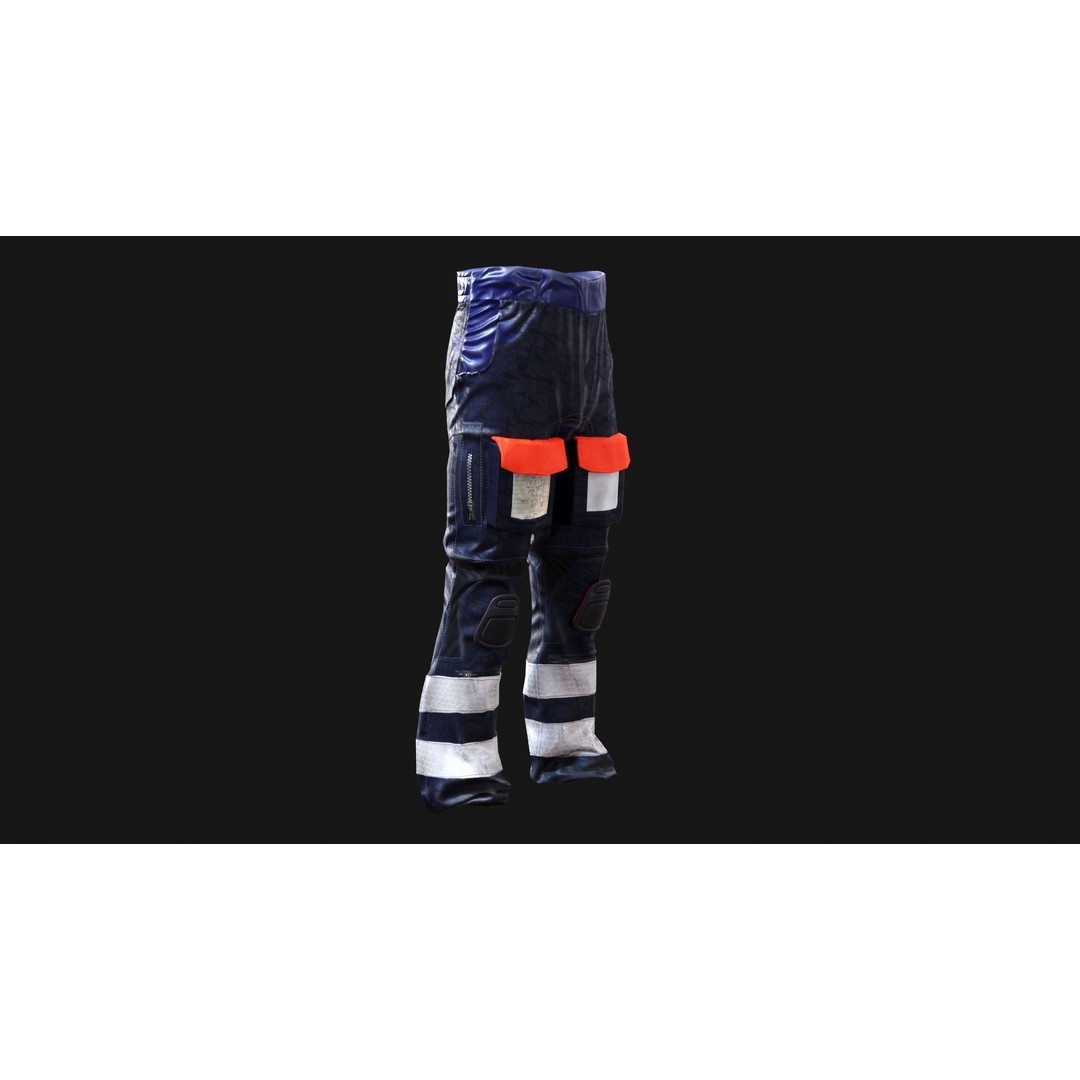 BEEP Doctors Cumbria 3D Model – Low Poly Emergency Responder Asset, FBX - View 22
