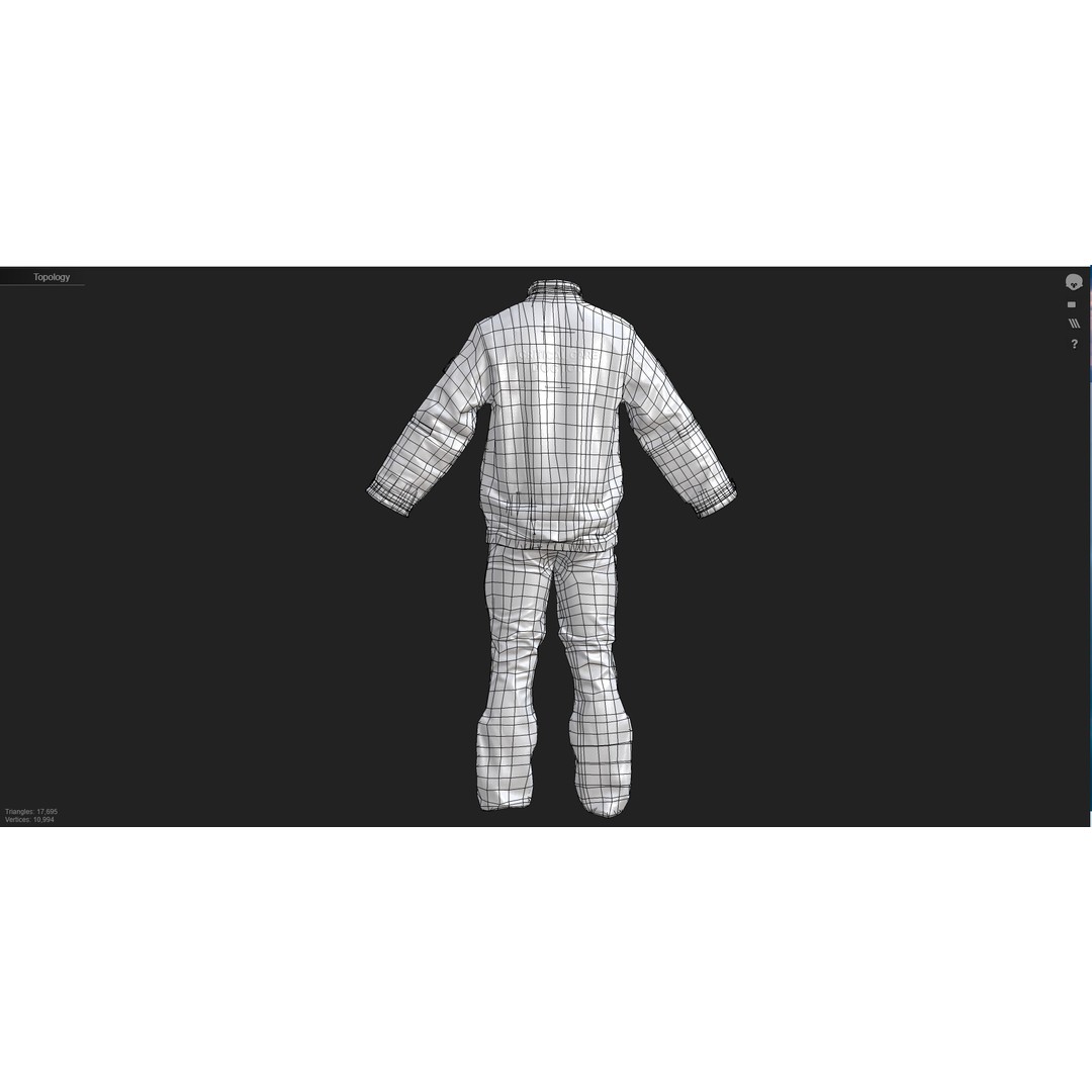 BEEP Doctors Cumbria 3D Model – Low Poly Emergency Responder Asset, FBX - View 4