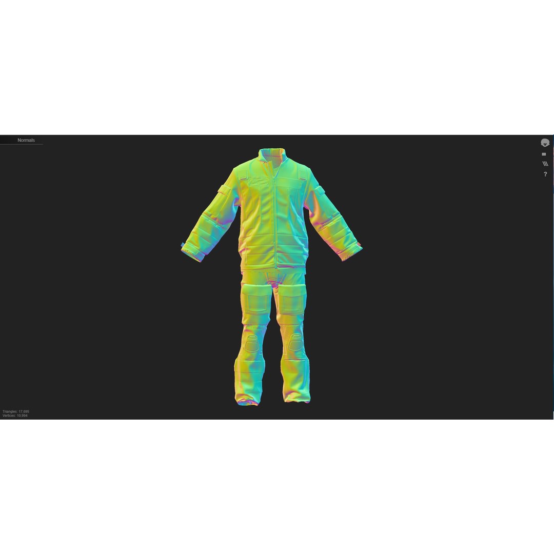 BEEP Doctors Cumbria 3D Model – Low Poly Emergency Responder Asset, FBX - View 6