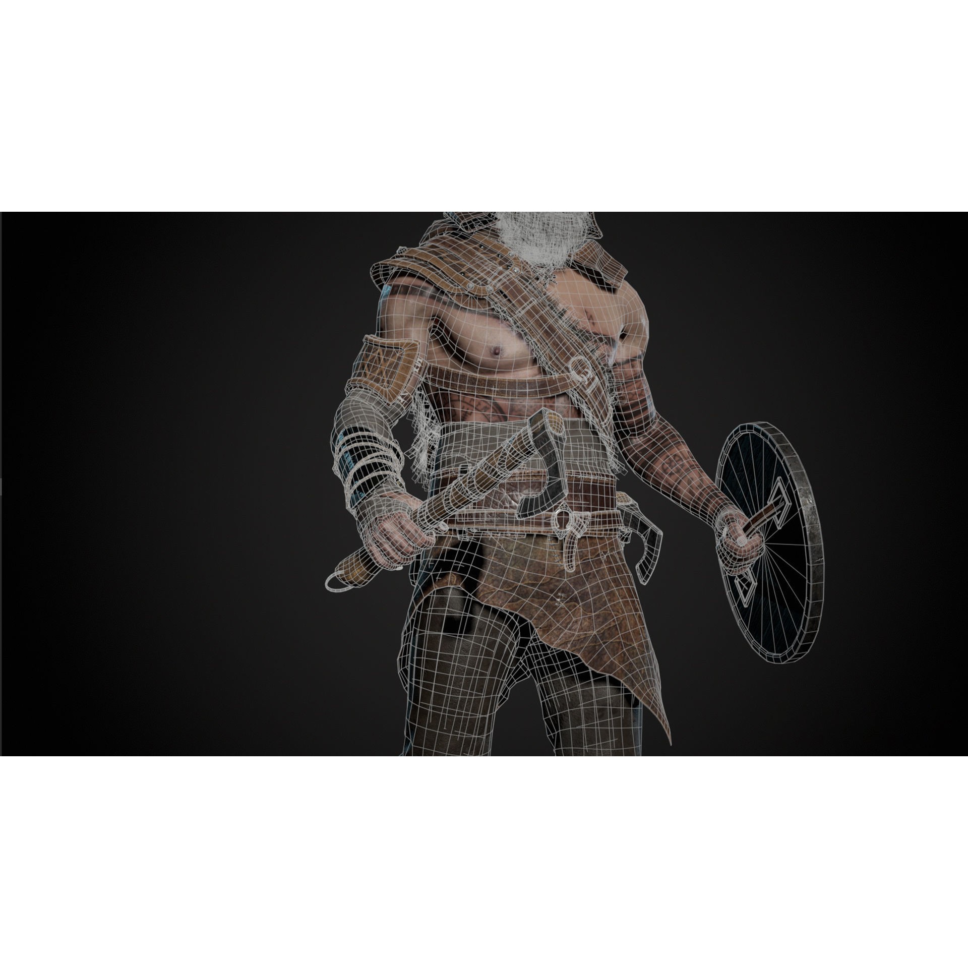 Viking Modular - Low-Poly Game-Ready 3D Model