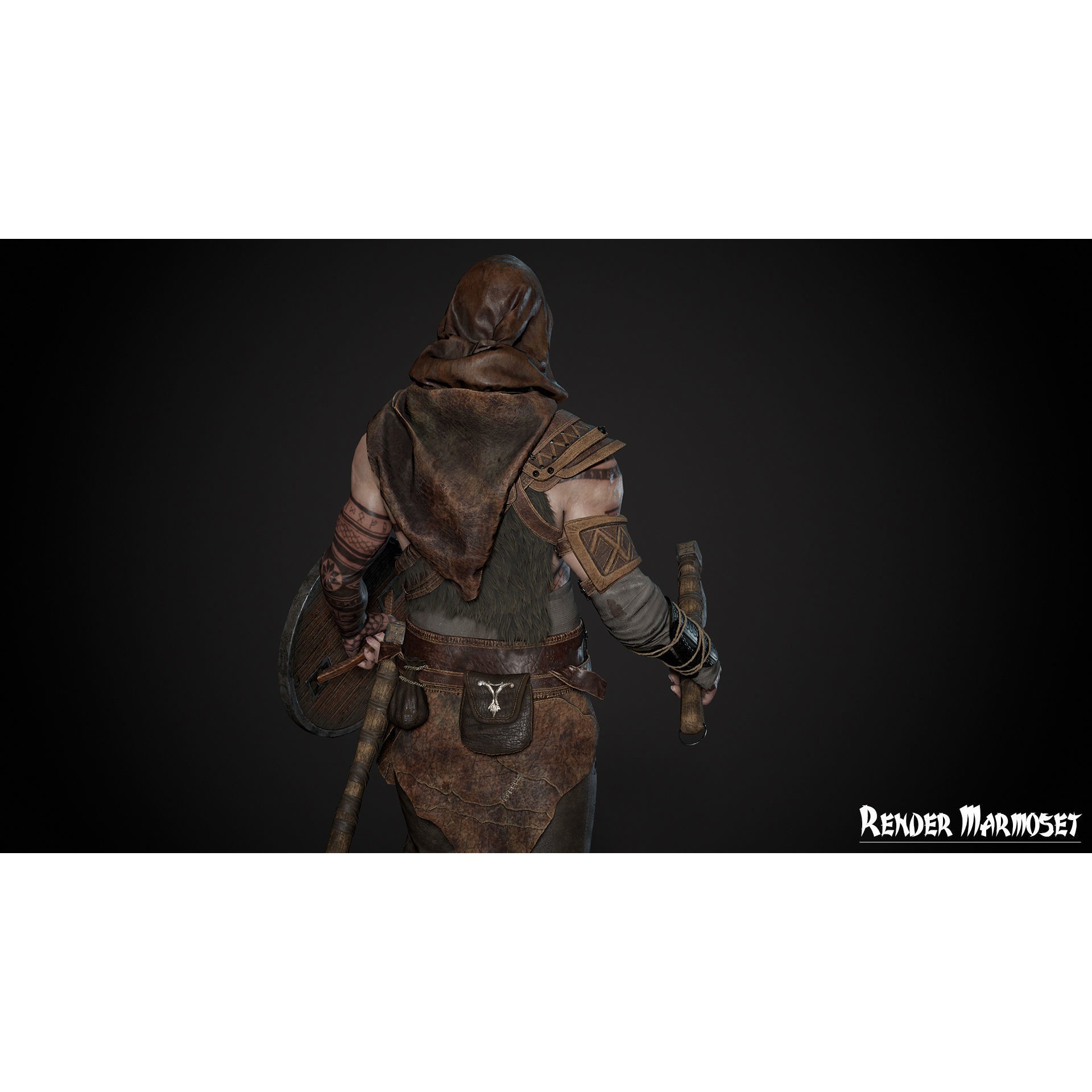 Viking Modular - Low-Poly Game-Ready 3D Model - View 16