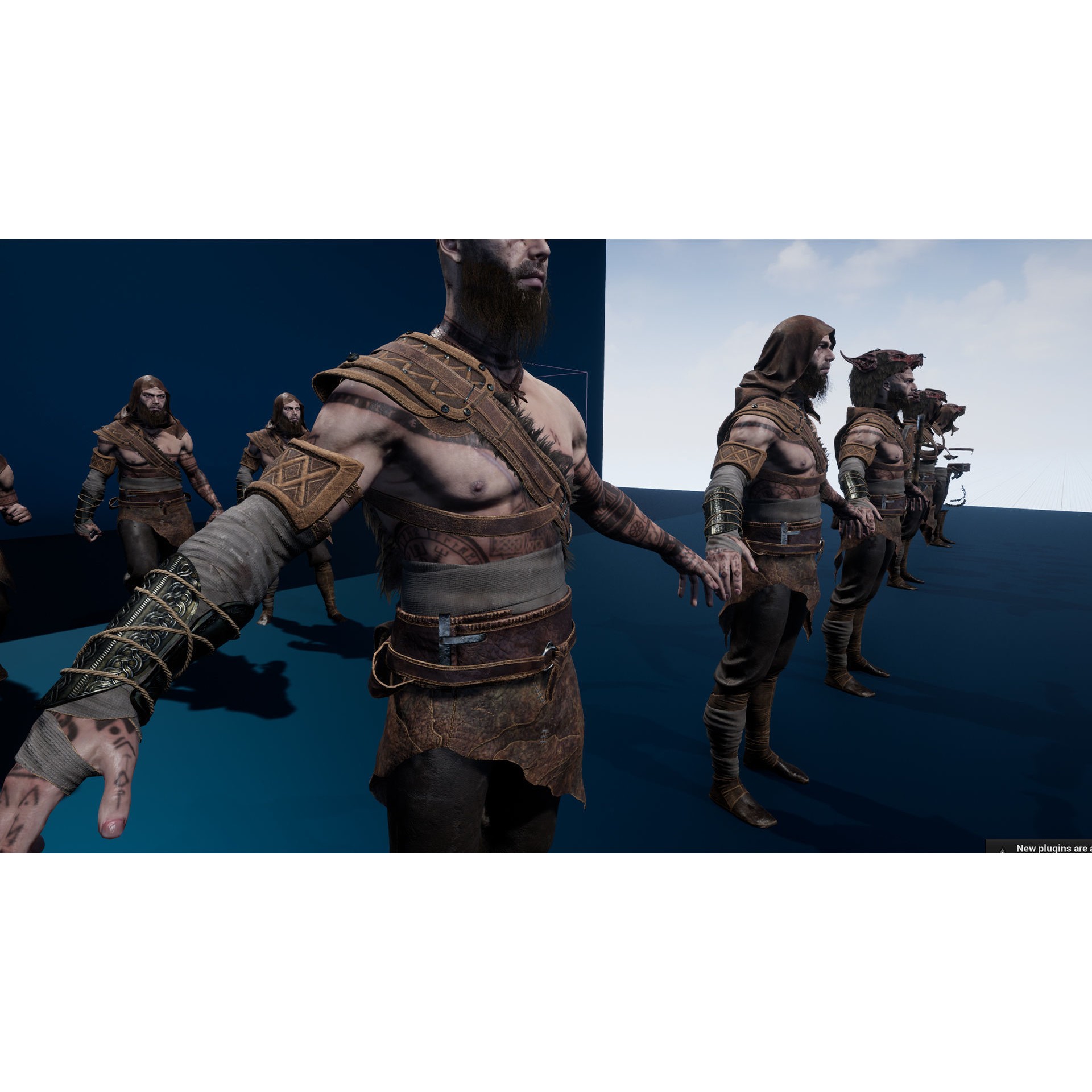 Viking Modular - Low-Poly Game-Ready 3D Model - View 23