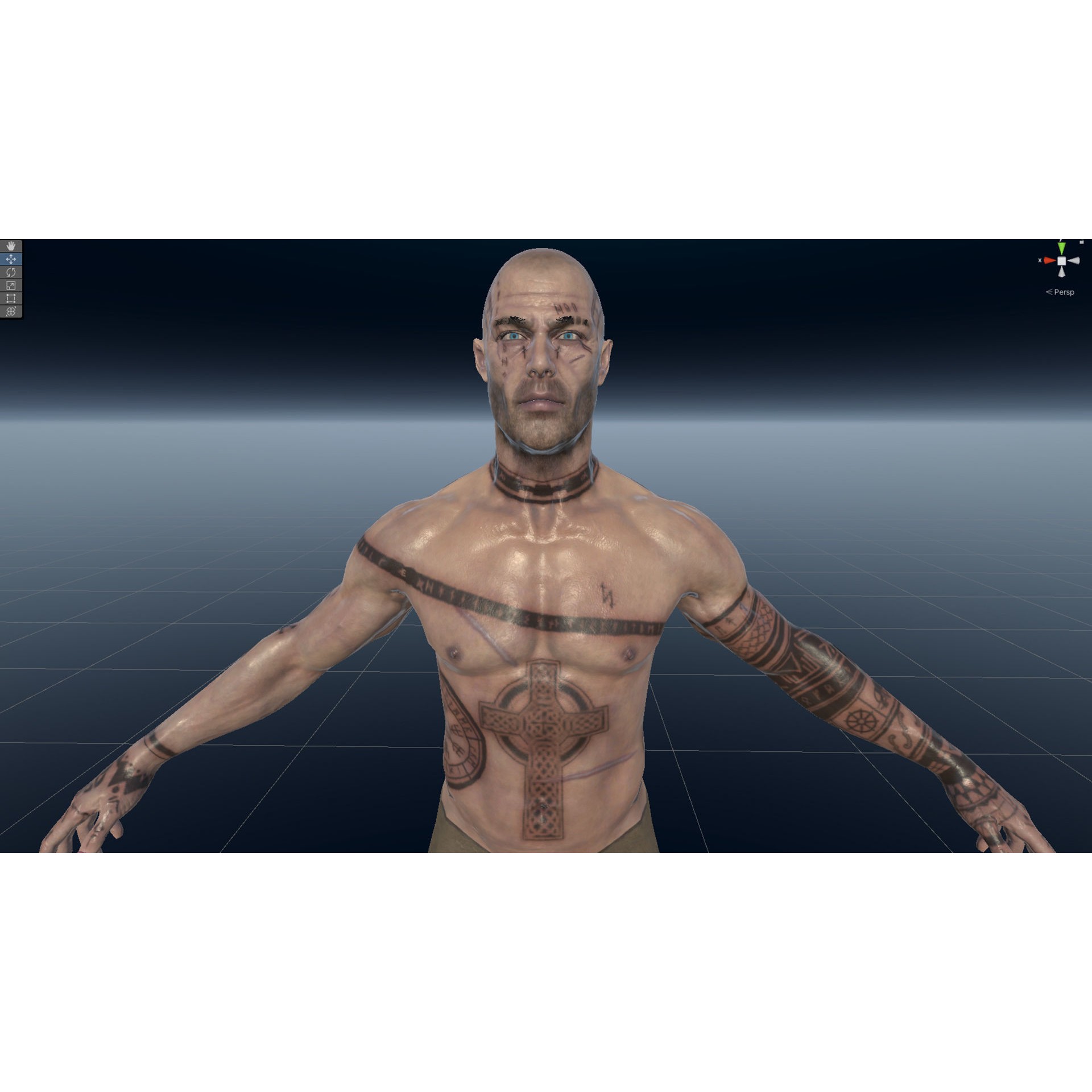 Viking Modular - Low-Poly Game-Ready 3D Model - View 36