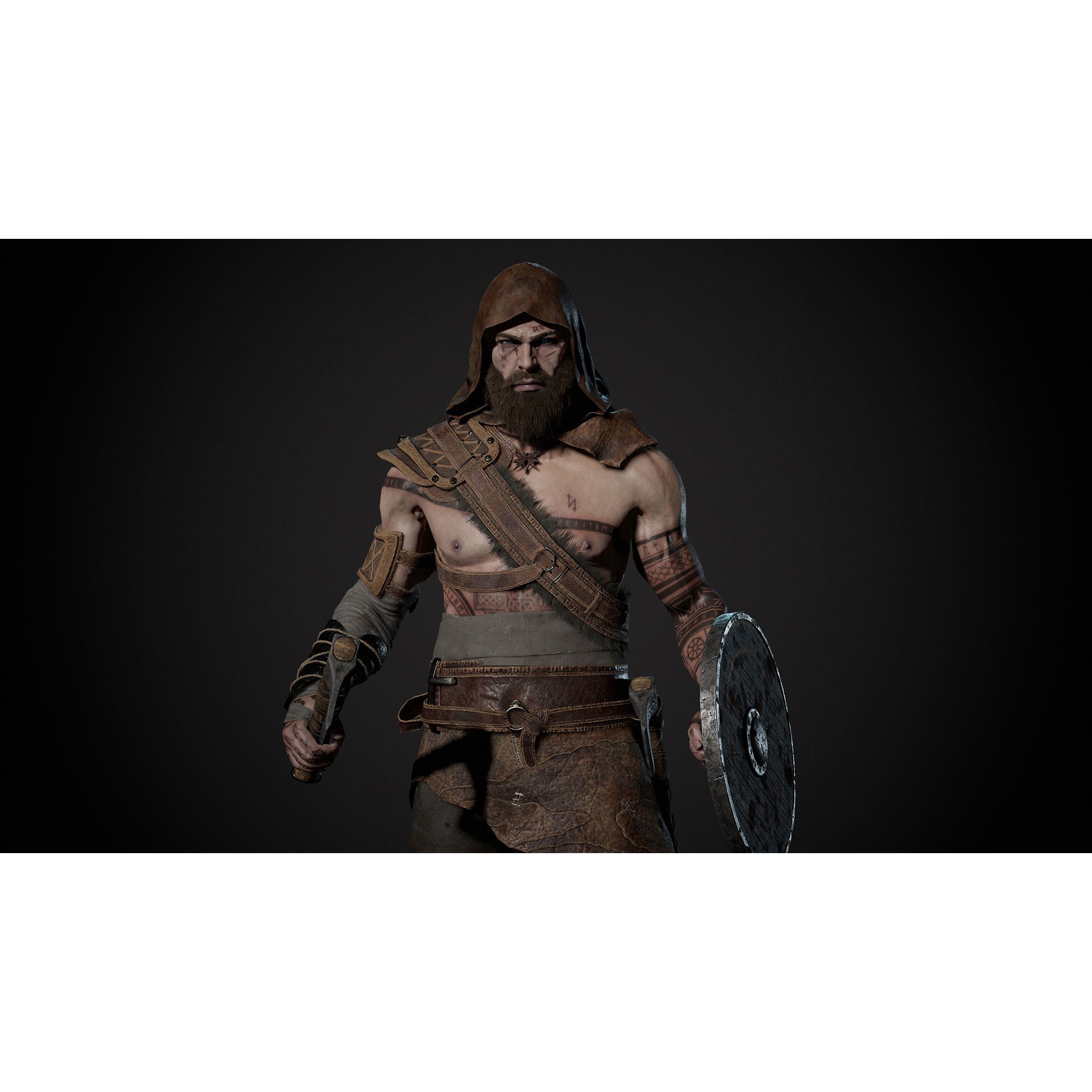 Viking Modular - Low-Poly Game-Ready 3D Model - View 38