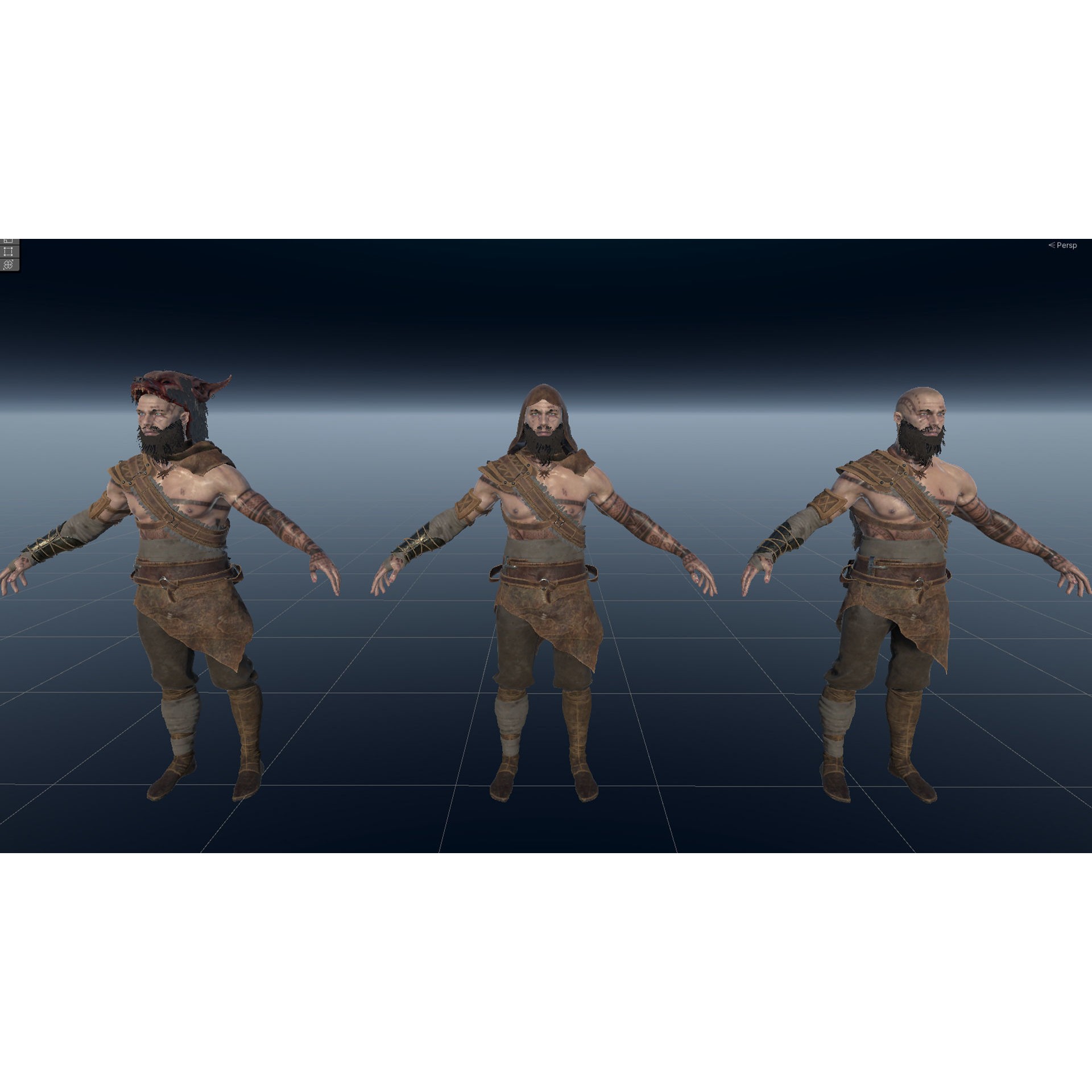 Viking Modular - Low-Poly Game-Ready 3D Model - View 39