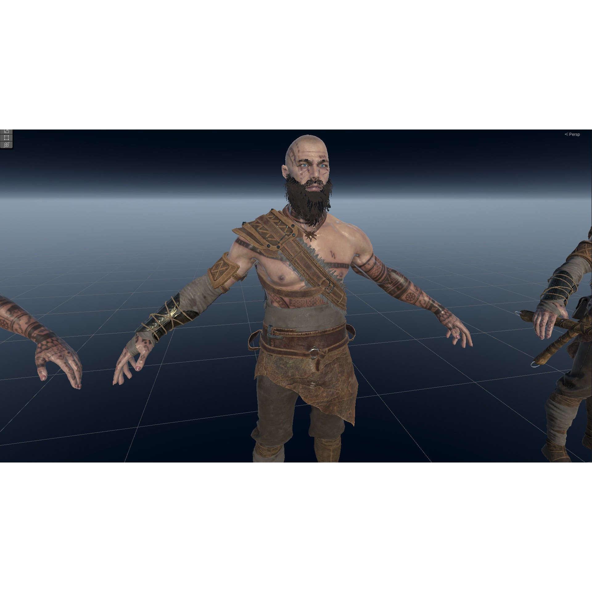 Viking Modular - Low-Poly Game-Ready 3D Model - View 40