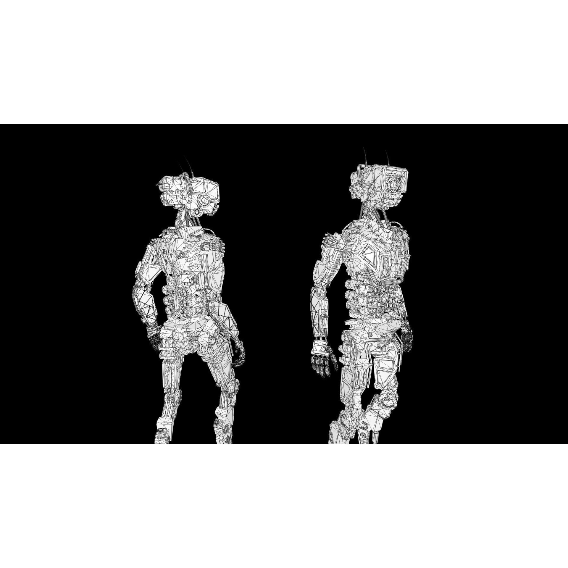 Industrial Robot - Low-Poly Game-Ready 3D Model - View 20