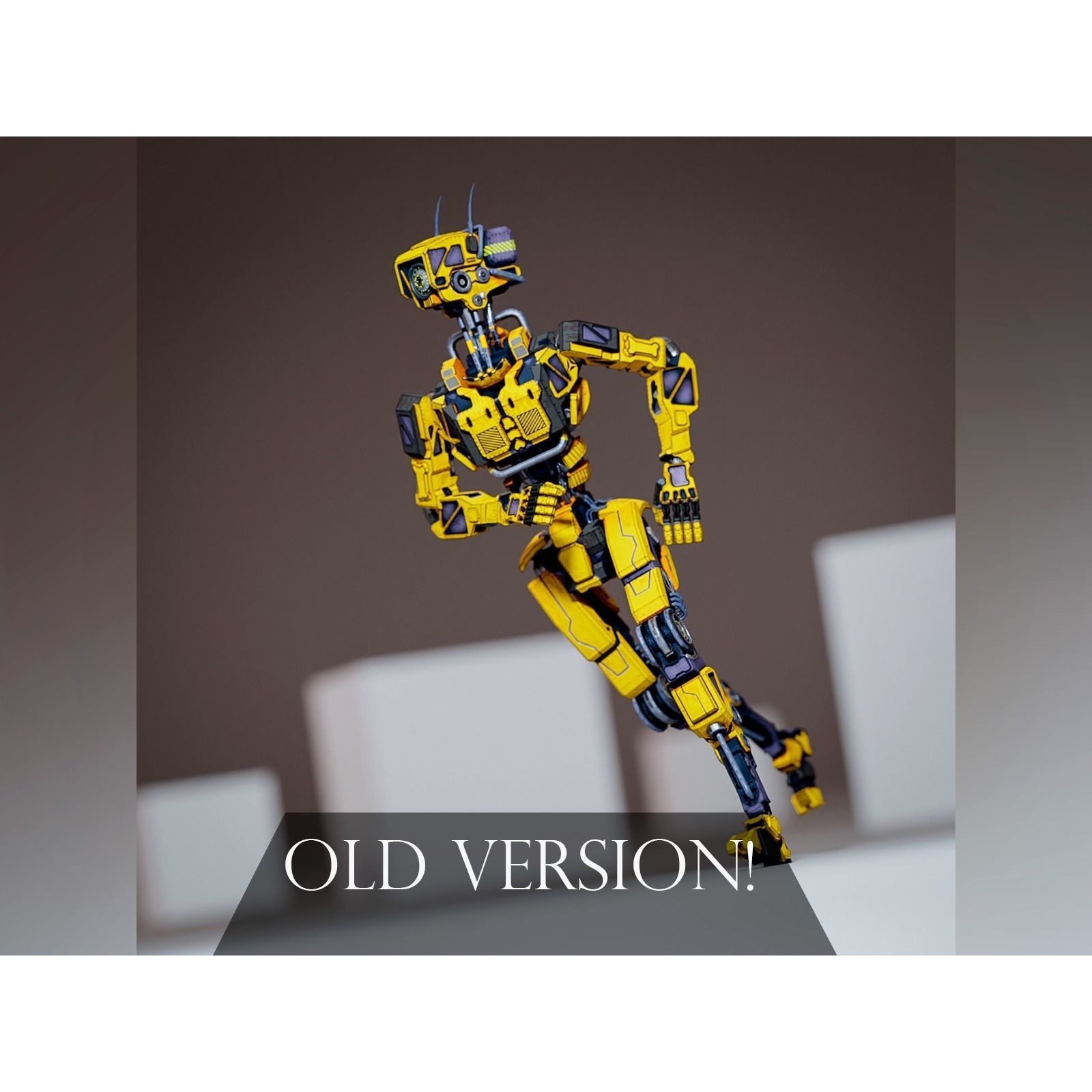 Industrial Robot - Low-Poly Game-Ready 3D Model - View 37