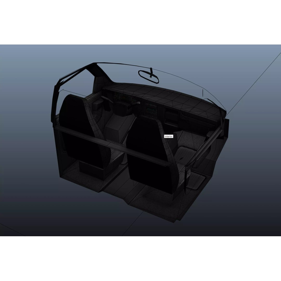 Rollback Towing Truck 3D Model – Low Poly Game Asset for Unity