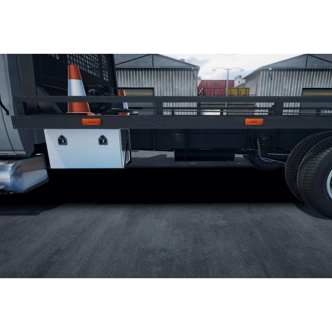 Rollback Towing Truck 3D Model – Low Poly Game Asset for Unity - View 19