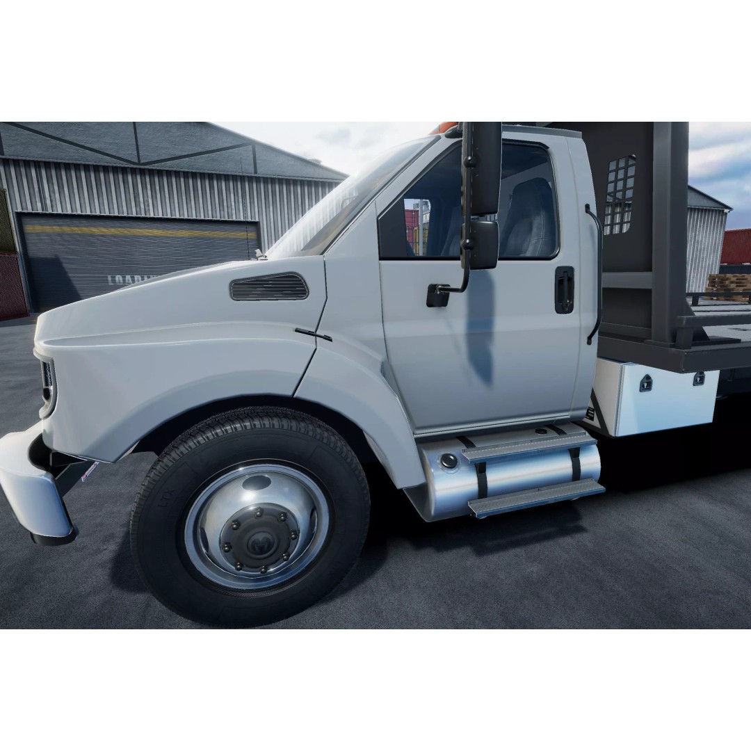 Rollback Towing Truck 3D Model – Low Poly Game Asset for Unity - View 20