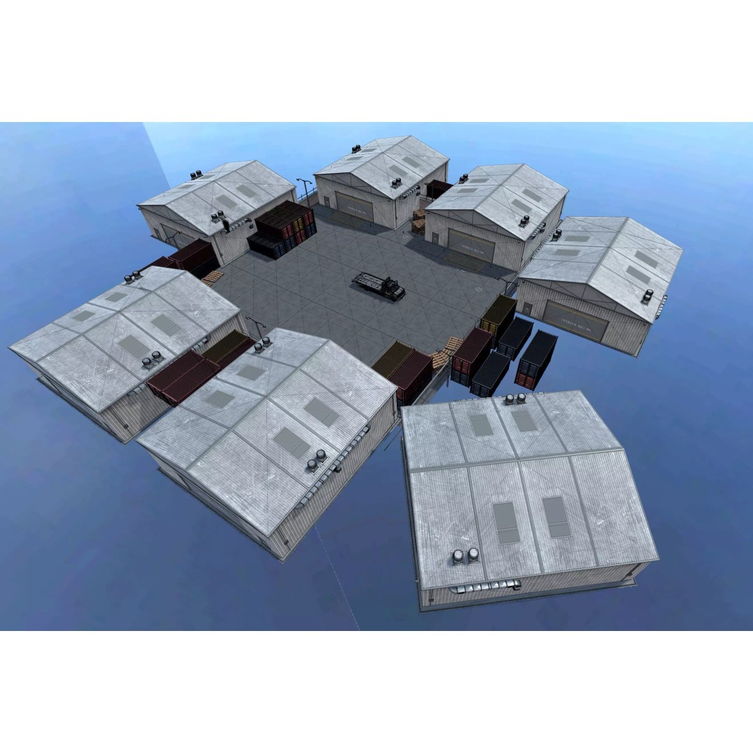 Rollback Towing Truck 3D Model – Low Poly Game Asset for Unity - View 29