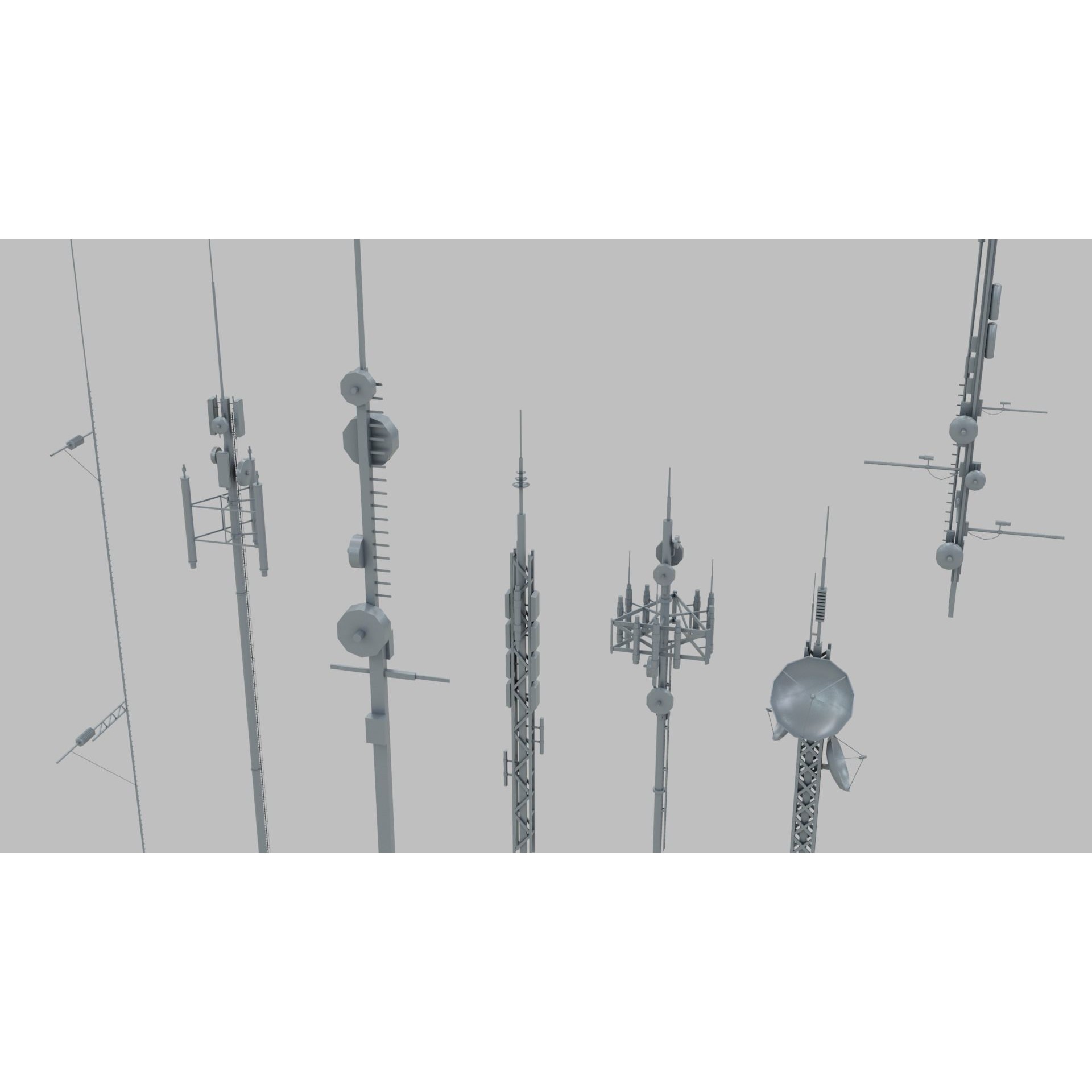Sci-Fi Industrial Base - Game-Ready 3D Model - View 18