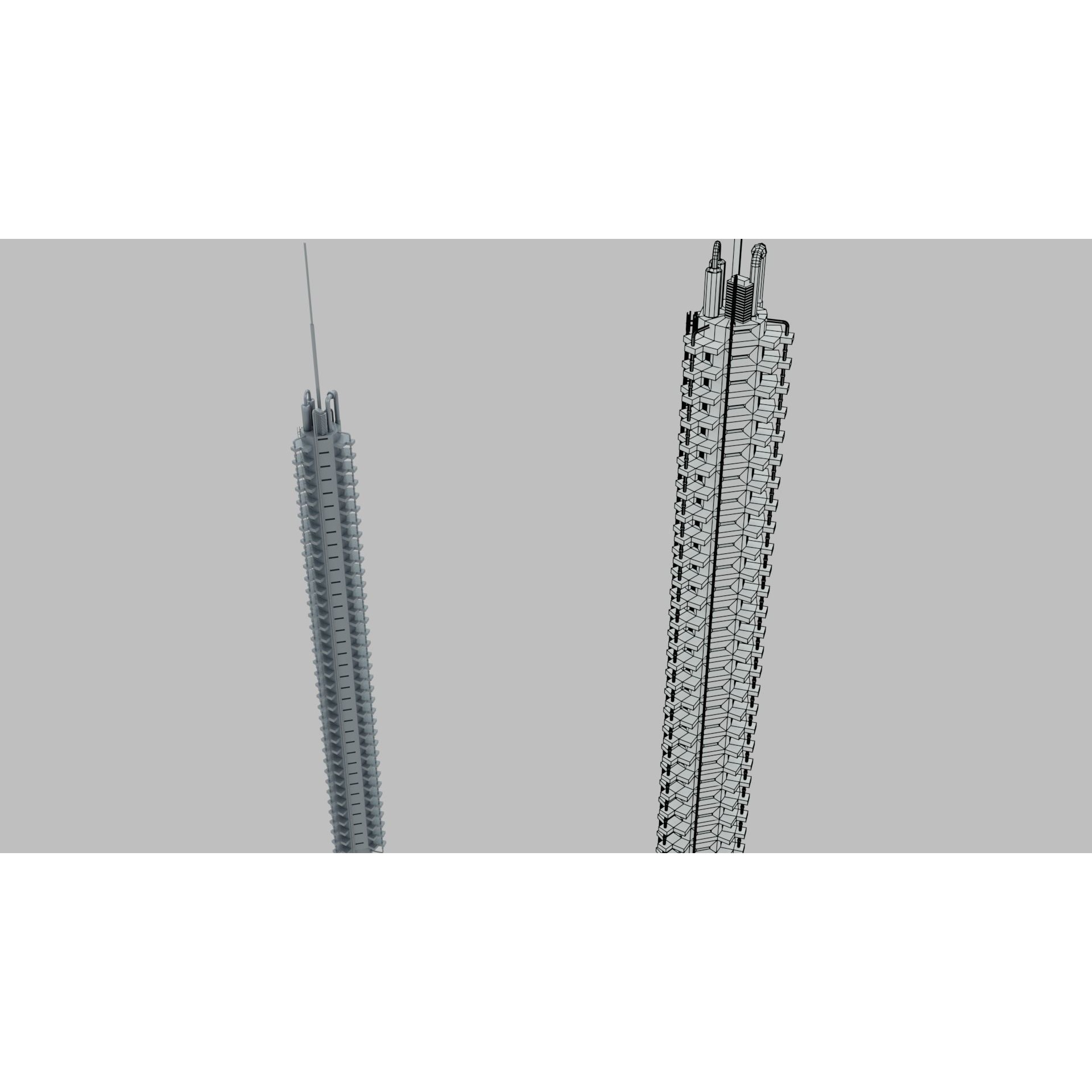 Sci-Fi Industrial Base - Game-Ready 3D Model - View 19