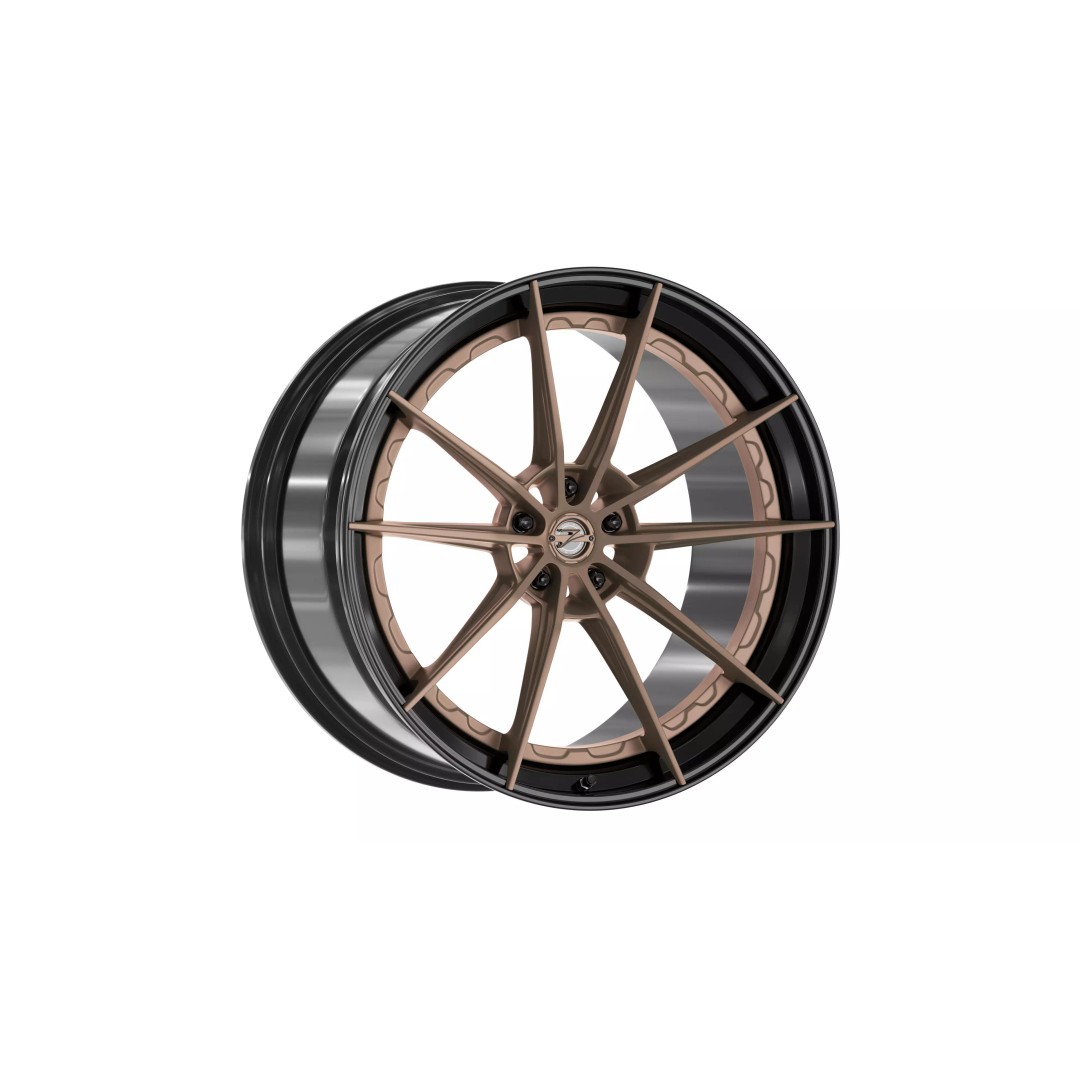 Super Deep Concave 3D Model – Modular Car Rim, PBR Textures, FBX - View 2