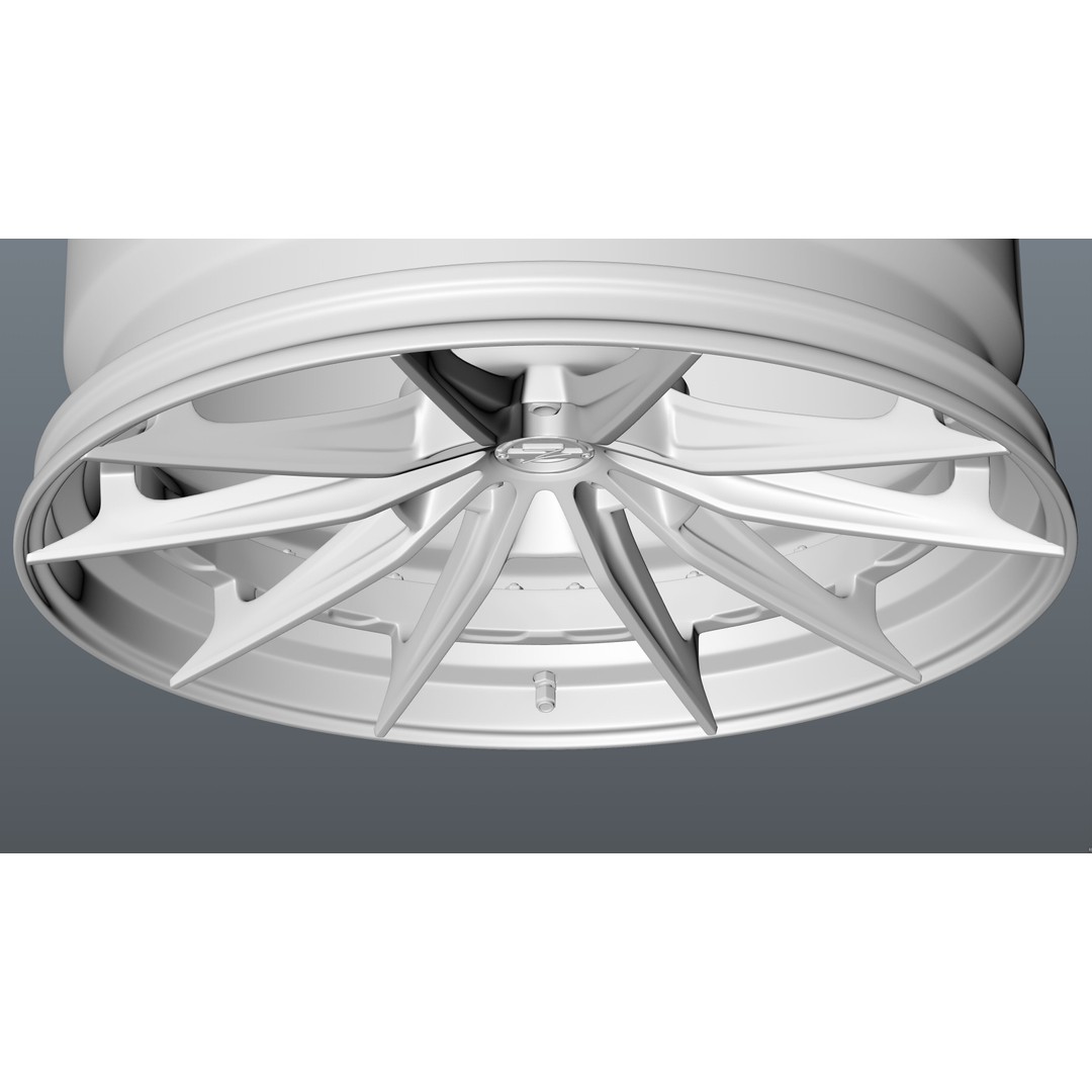 Super Deep Concave 3D Model – Modular Car Rim, PBR Textures, FBX - View 24