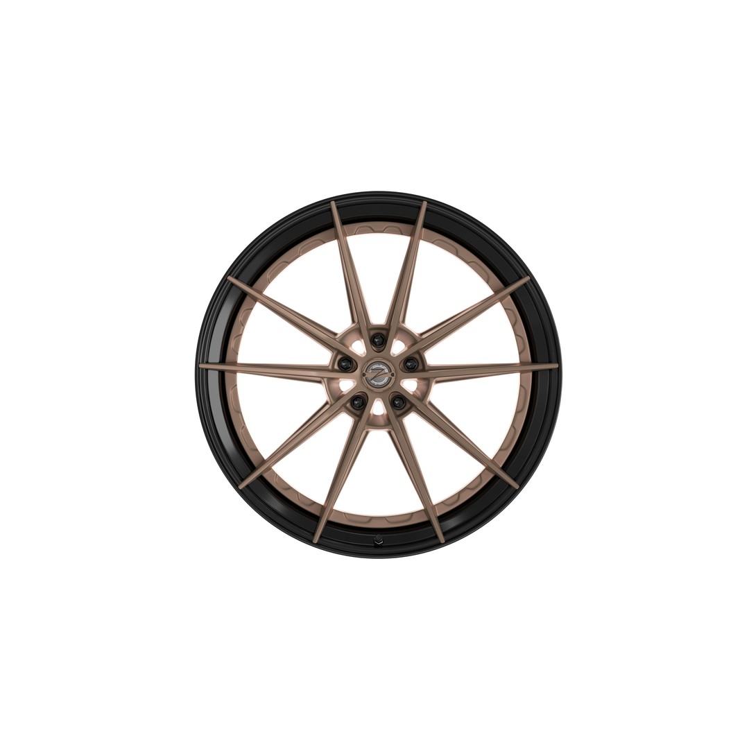 Super Deep Concave 3D Model – Modular Car Rim, PBR Textures, FBX - View 4