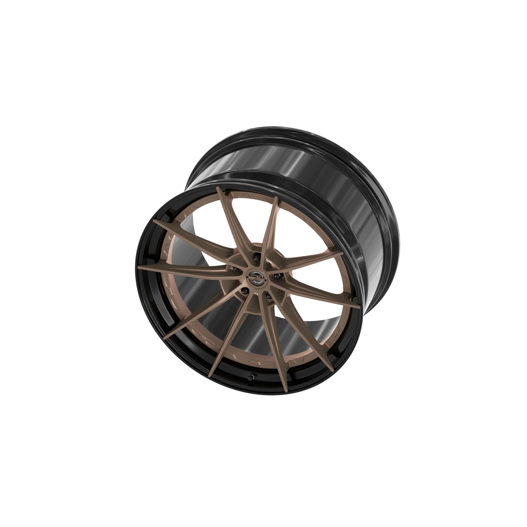 Super Deep Concave 3D Model – Modular Car Rim, PBR Textures, FBX - View 5