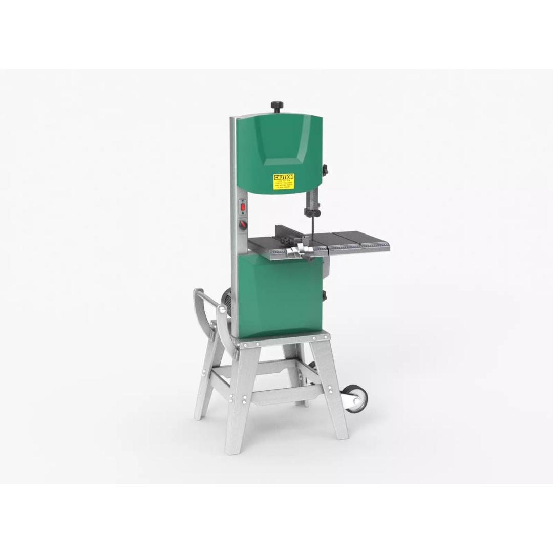 Band Saw 3D Model – High Quality Industrial Tool, FBX, OBJ - View 2