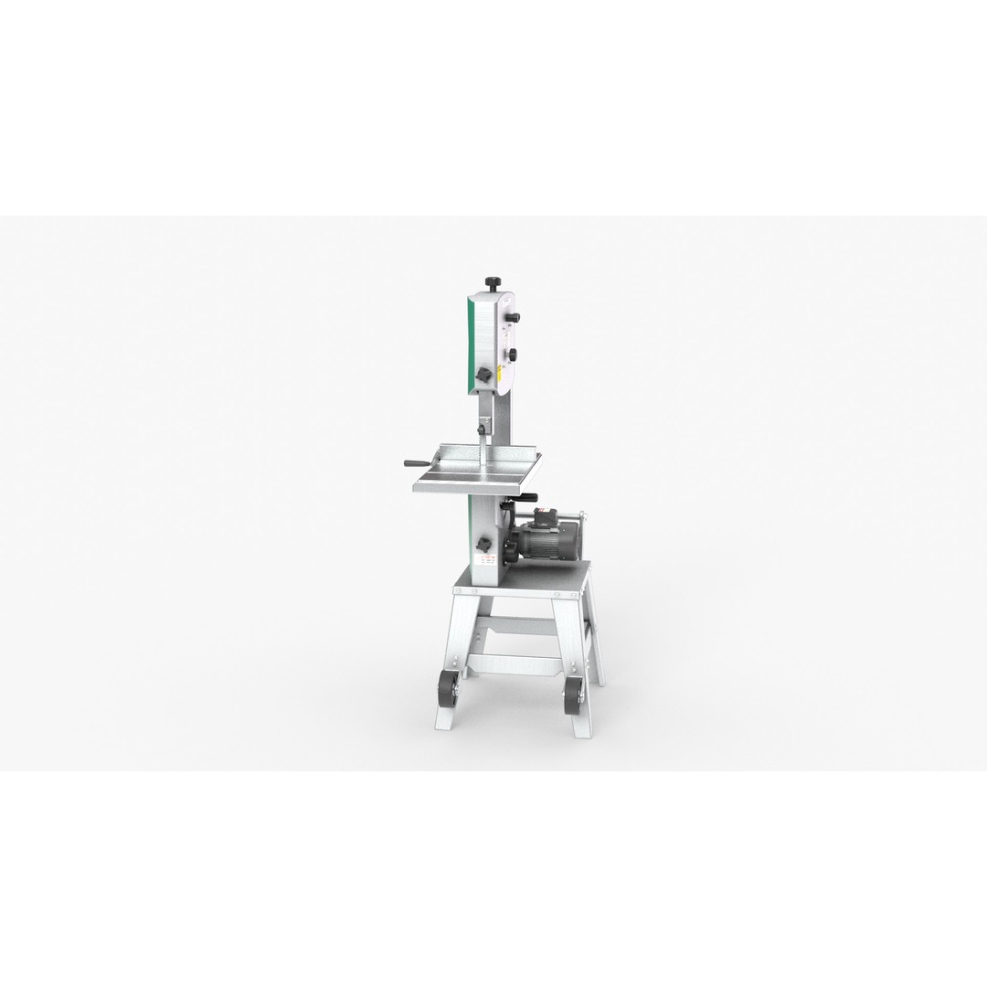 Band Saw 3D Model – High Quality Industrial Tool, FBX, OBJ - View 7