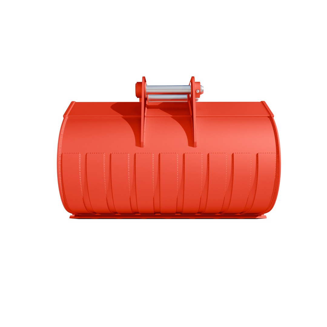 ESCO Ditch Cleaning Buckets 3D Model – Low Poly Excavator Attachment, FBX - View 11