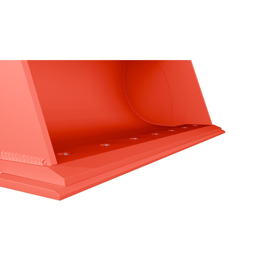 ESCO Ditch Cleaning Buckets 3D Model – Low Poly Excavator Attachment, FBX - View 6