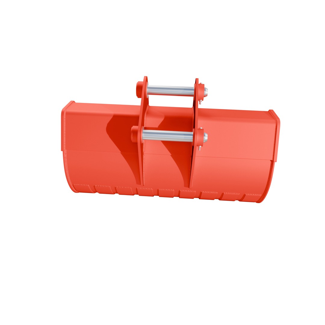 ESCO Ditch Cleaning Buckets 3D Model – Low Poly Excavator Attachment, FBX - View 8