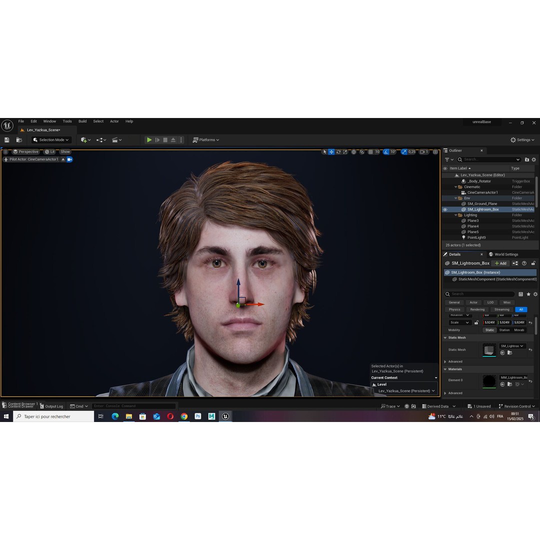 Industrial Electrical Technician 3D Model – Low Poly Rigged Character, FBX - View 12