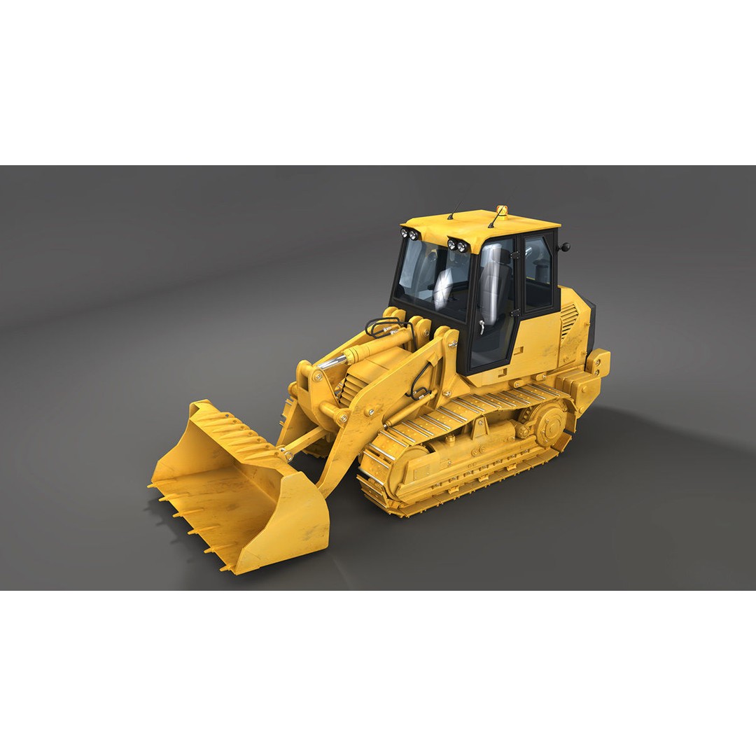 Heavy Machines 3D Model – Detailed Industrial Vehicle Collection, FBX - View 20