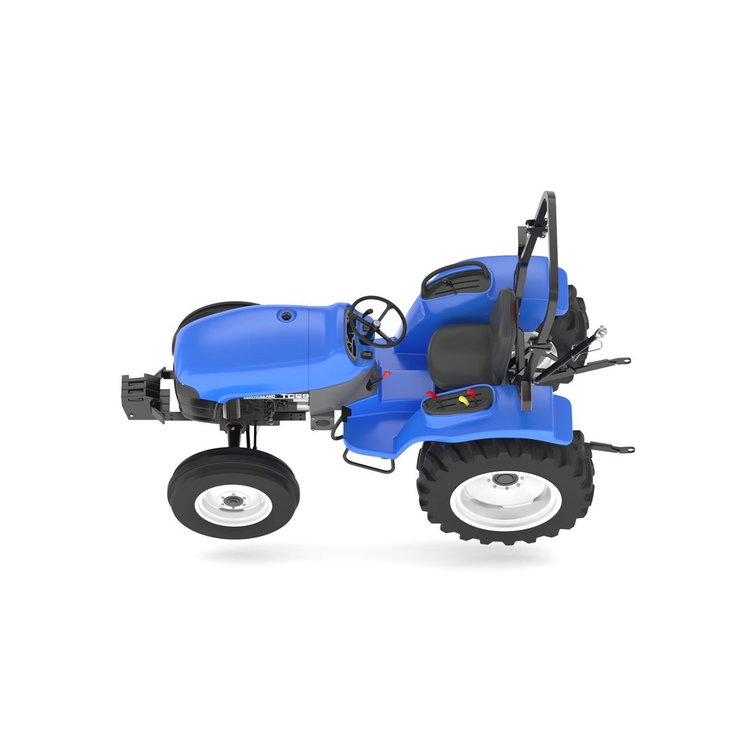 New Holland TC29 3D Model – High-Quality Industrial Machine, FBX & OBJ - View 11