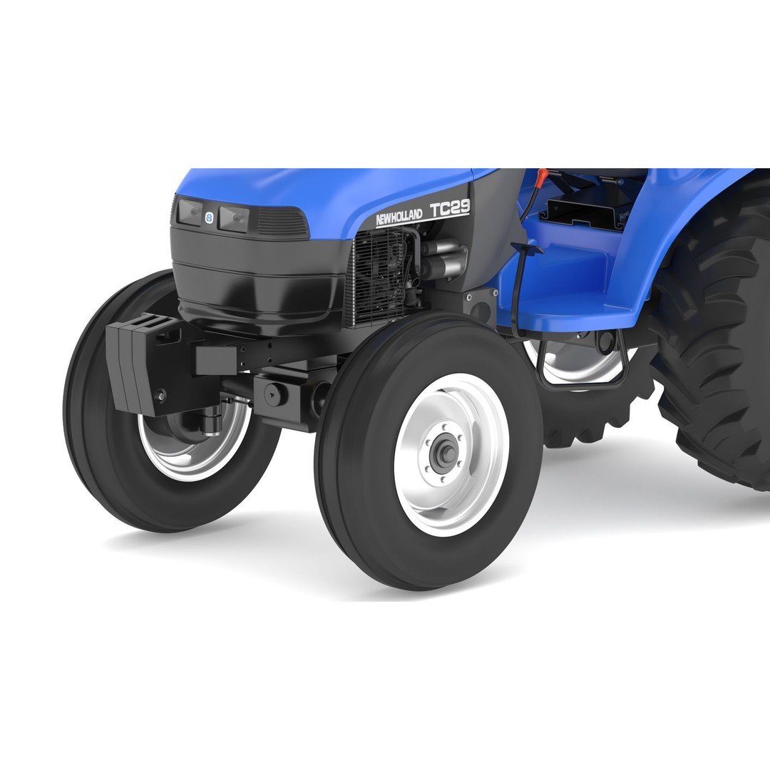 New Holland TC29 3D Model – High-Quality Industrial Machine, FBX & OBJ - View 14
