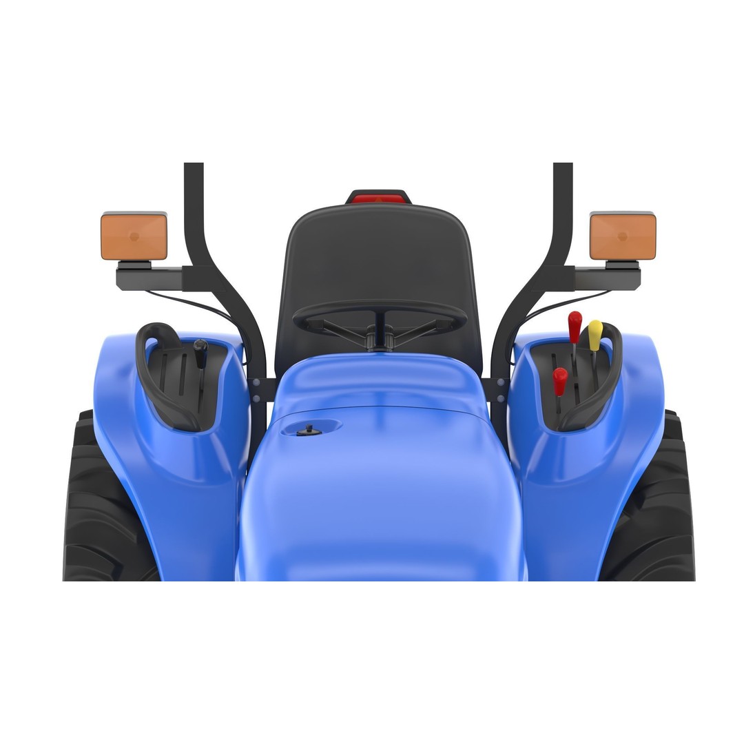 New Holland TC29 3D Model – High-Quality Industrial Machine, FBX & OBJ - View 15