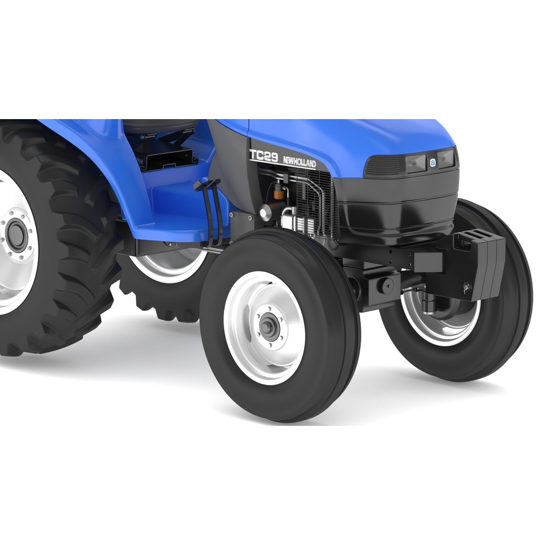 New Holland TC29 3D Model – High-Quality Industrial Machine, FBX & OBJ - View 16