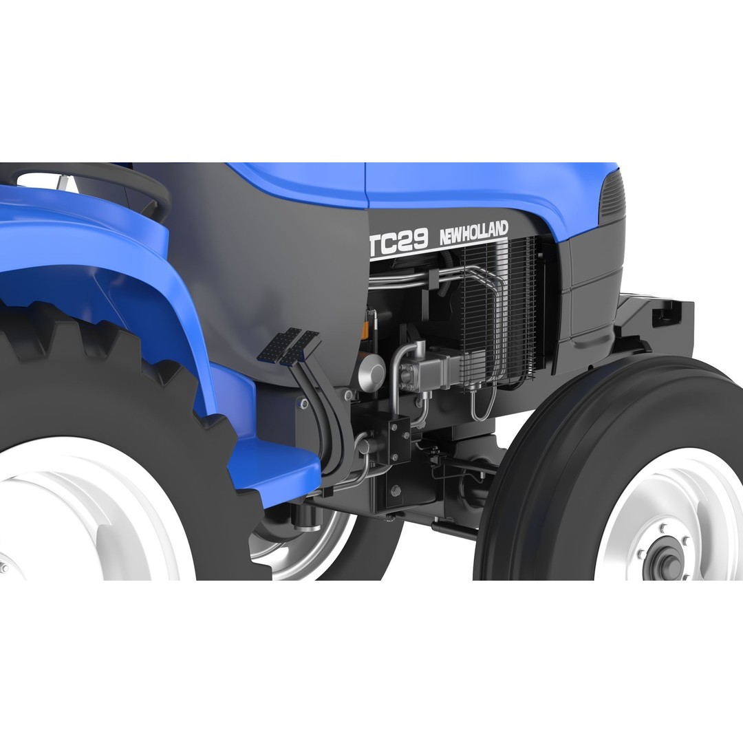 New Holland TC29 3D Model – High-Quality Industrial Machine, FBX & OBJ - View 18