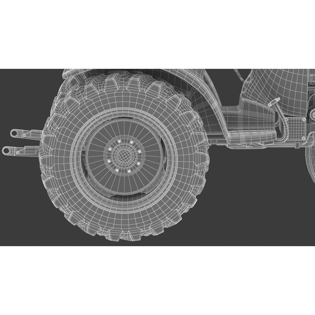 New Holland TC29 3D Model – High-Quality Industrial Machine, FBX & OBJ - View 37