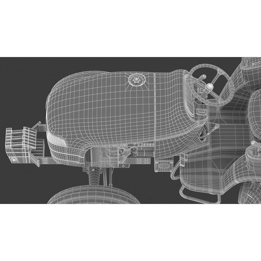 New Holland TC29 3D Model – High-Quality Industrial Machine, FBX & OBJ - View 41