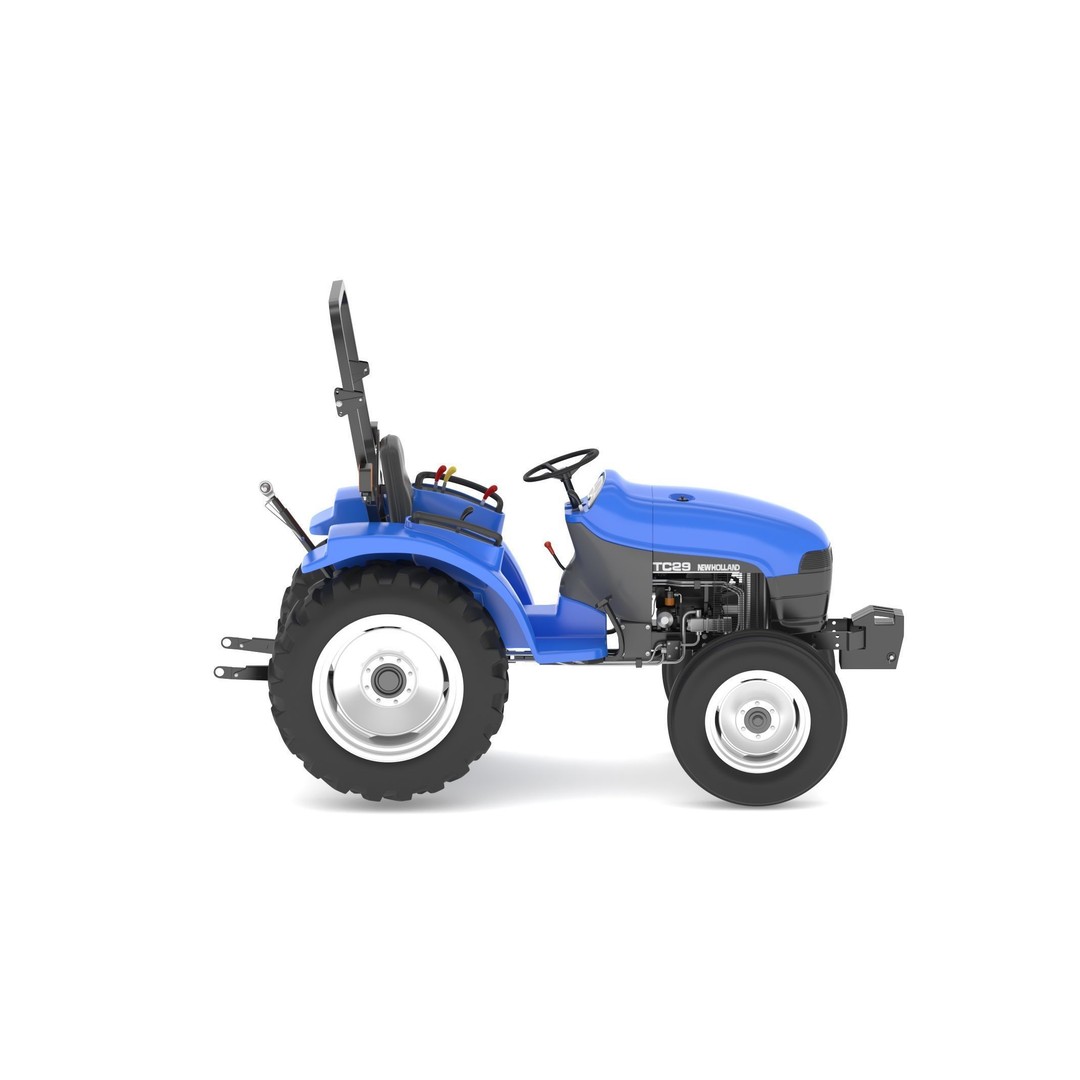 New Holland TC29 3D Model – High-Quality Industrial Machine, FBX & OBJ - View 7