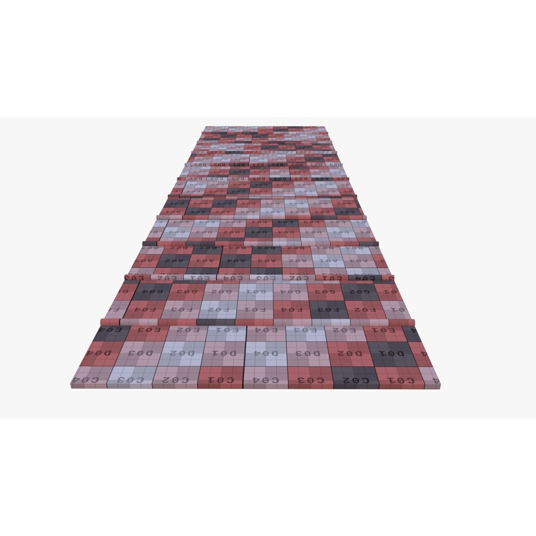 Roof 3D Model – Low Poly PBR Textured Game Asset, FBX, OBJ - View 17