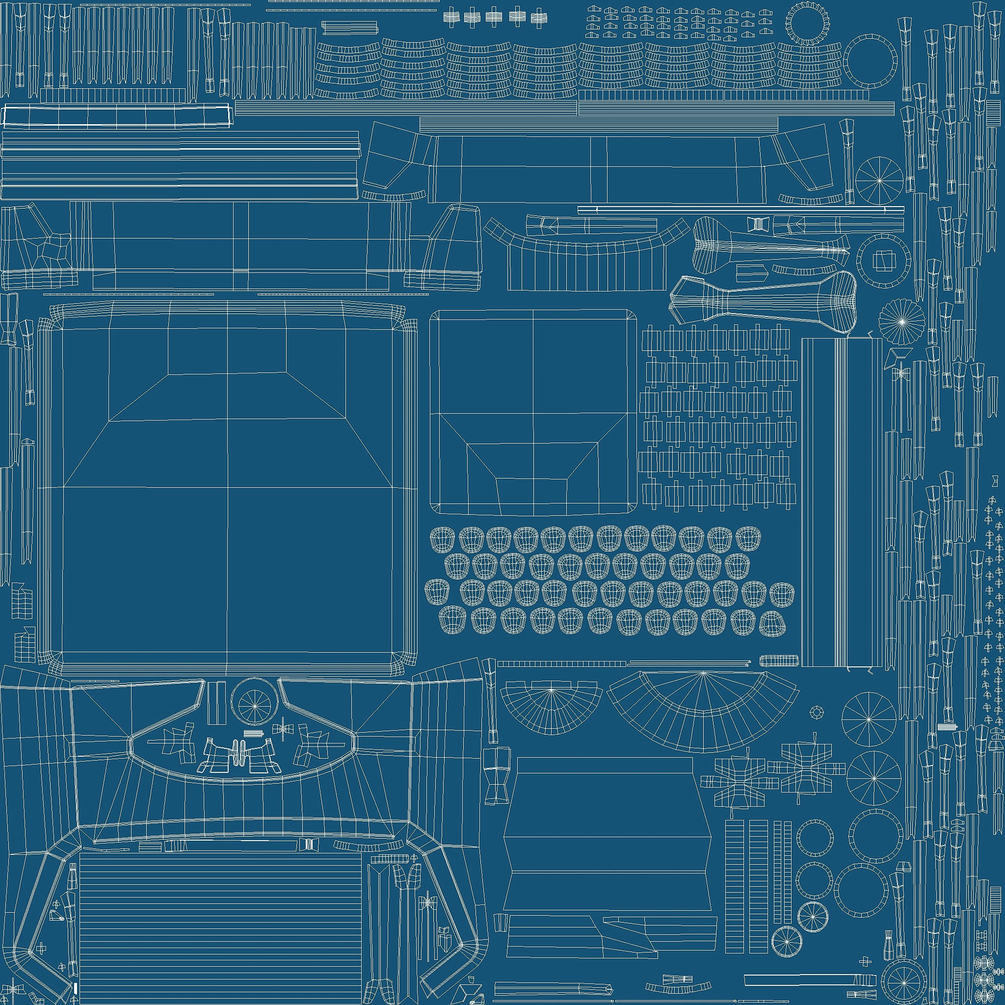 Vintage Typewriter - Low-Poly Game-Ready 3D Model - View 15
