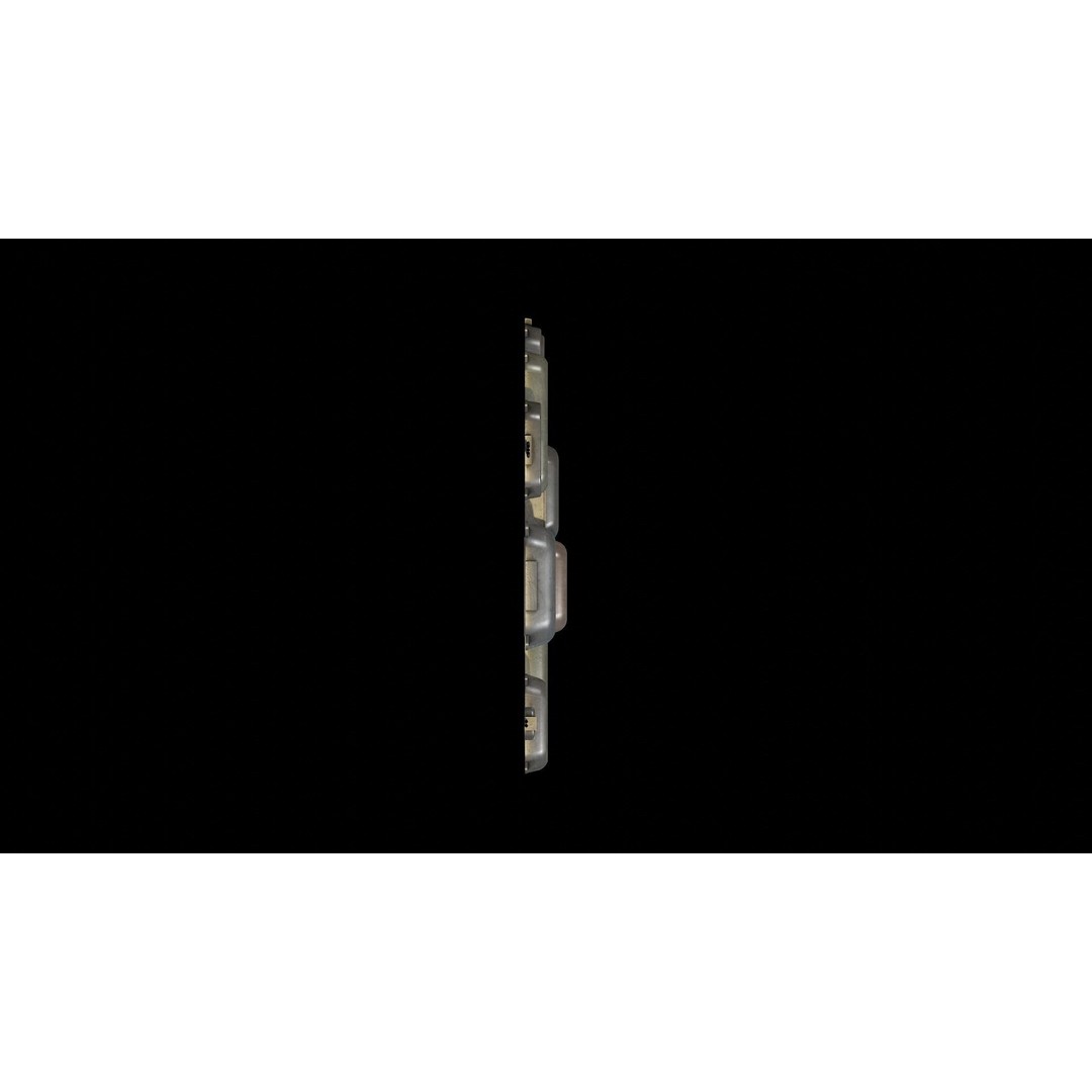 Industrial Old Distribution Board 3D Model – Low Poly PBR Game Asset, FBX, OBJ - View 8