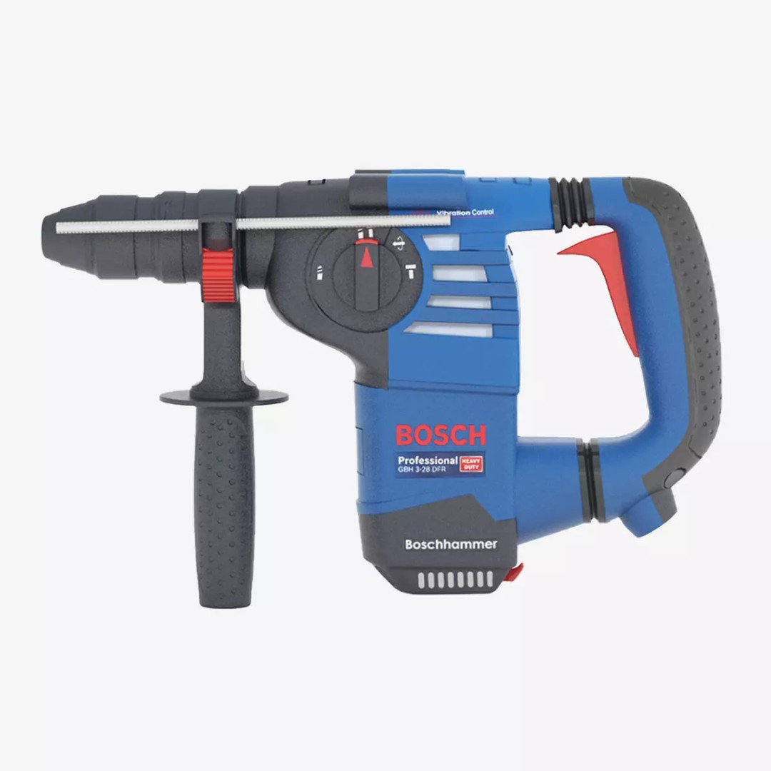 Bosch Professional GBH 3-28 DFR Rotary Hammer 3D Model – Low Poly PBR Asset, FBX - View 2