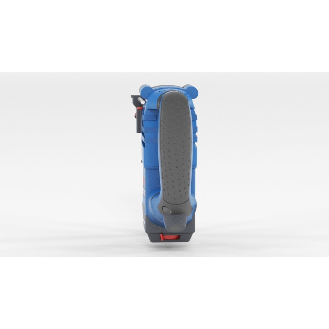 Bosch Professional GBH 3-28 DFR Rotary Hammer 3D Model – Low Poly PBR Asset, FBX - View 8