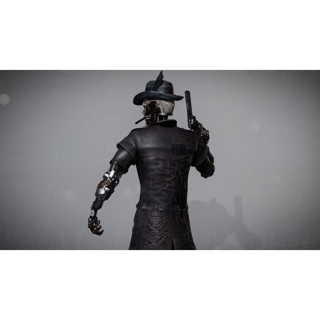 CyborgMech01 3D Model – Low Poly Sci-Fi Character, Rigged & Animated - View 4