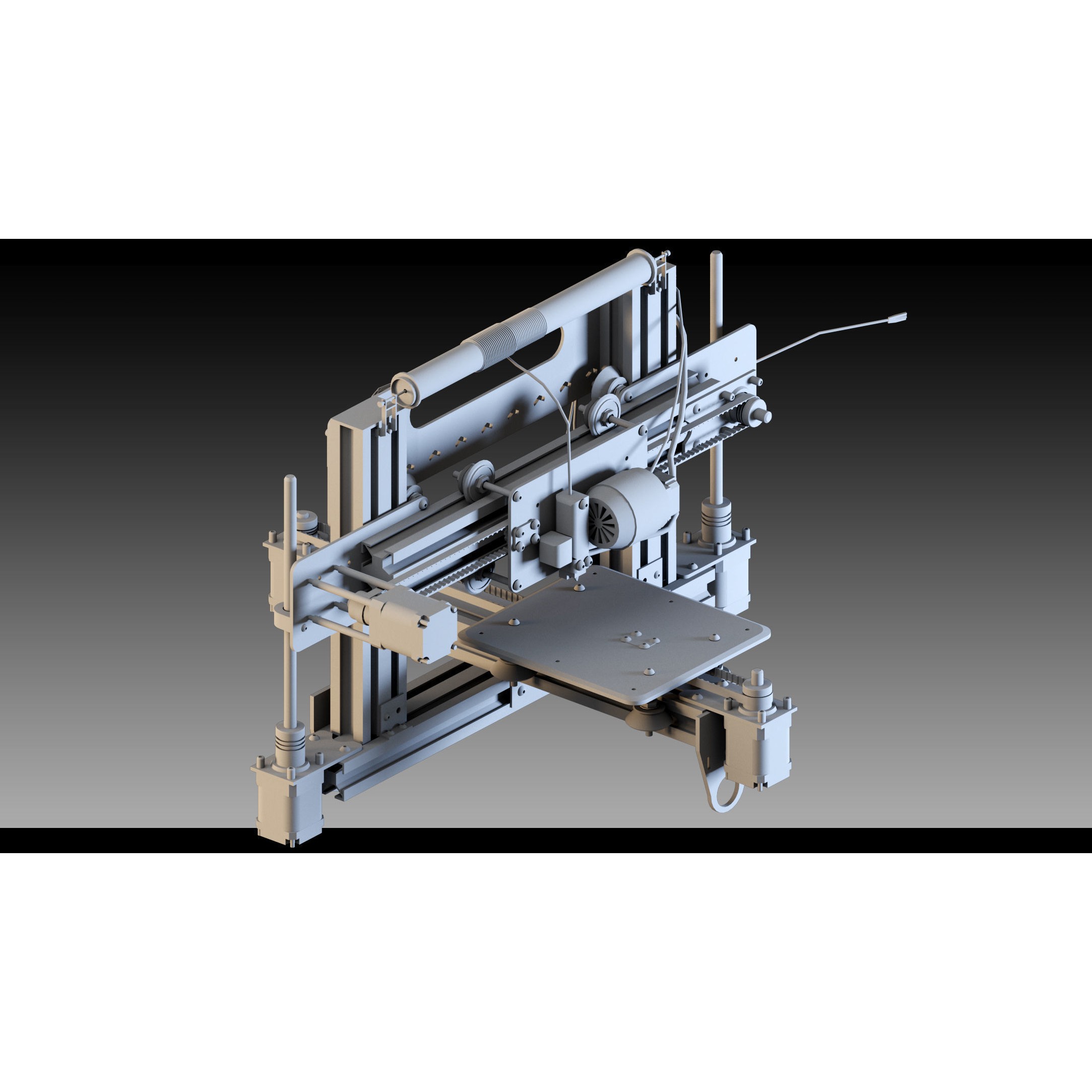 Facilities and Equipment - High Detail 3D Model - View 3