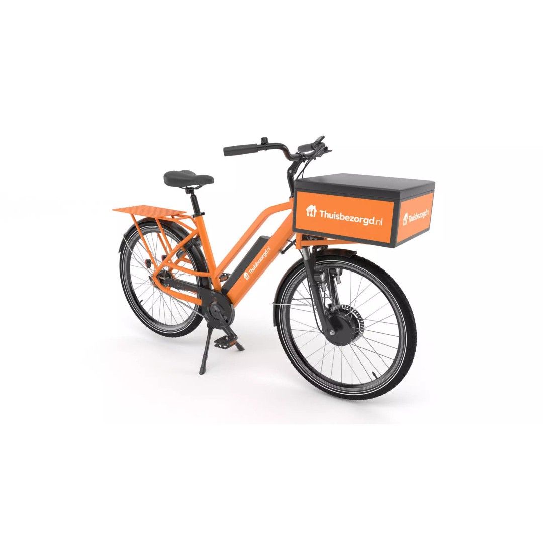 Just Eat E-Bike 3D Model – PBR Textured Delivery Vehicle, FBX, OBJ - View 2