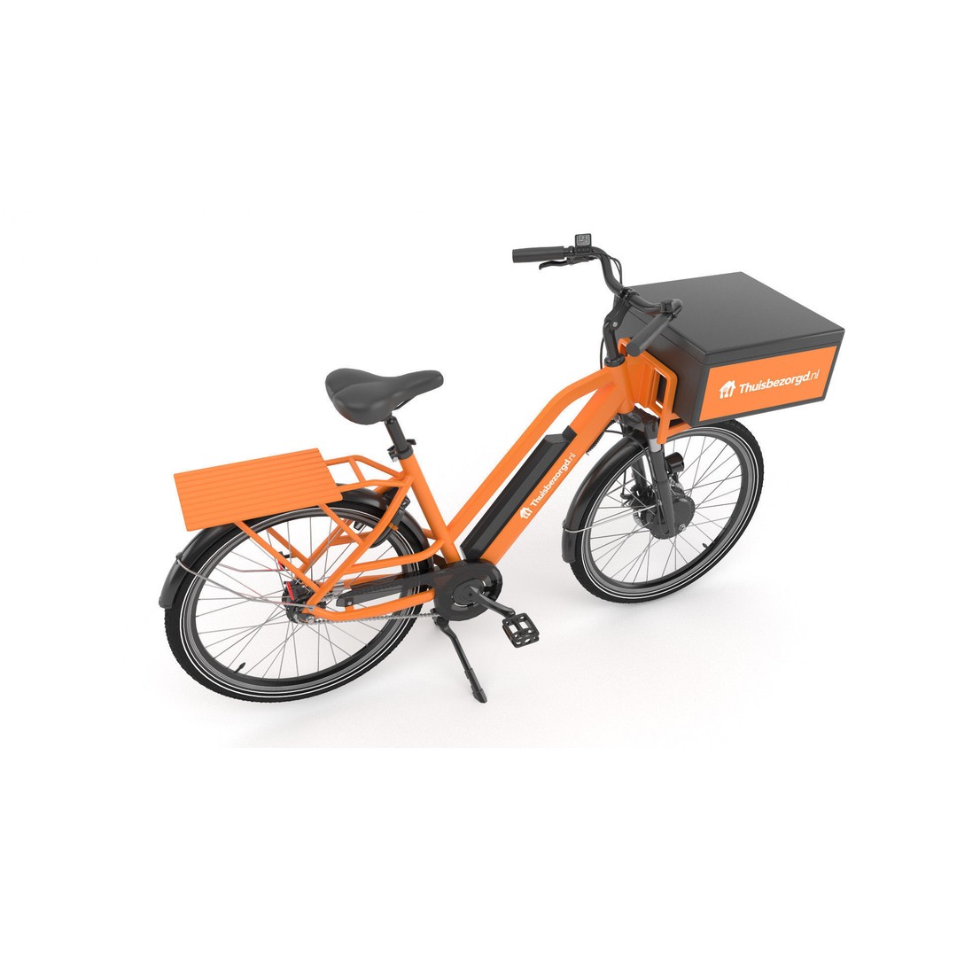 Just Eat E-Bike 3D Model – PBR Textured Delivery Vehicle, FBX, OBJ - View 5