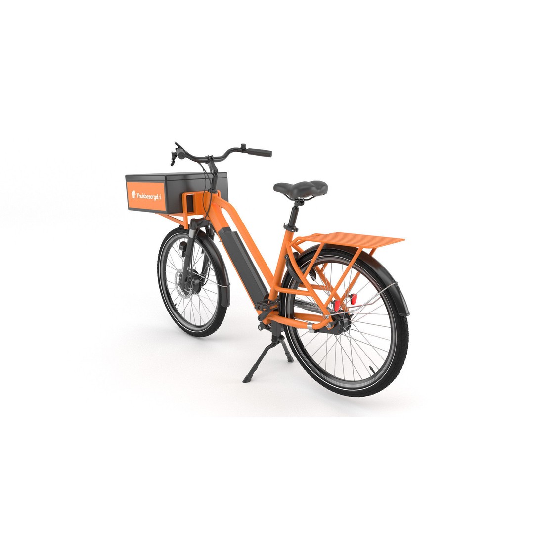 Just Eat E-Bike 3D Model – PBR Textured Delivery Vehicle, FBX, OBJ - View 7