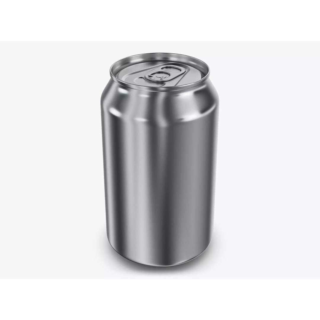 Aluminum Standard Can 330ml 3D Model – Realistic Beverage Asset, PBR Textures - View 2